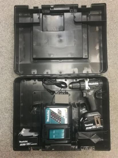 Prekės „Suktuvas 18V 2x5,0Ah DDF484RTEB Black Makita“ paveikslėlis